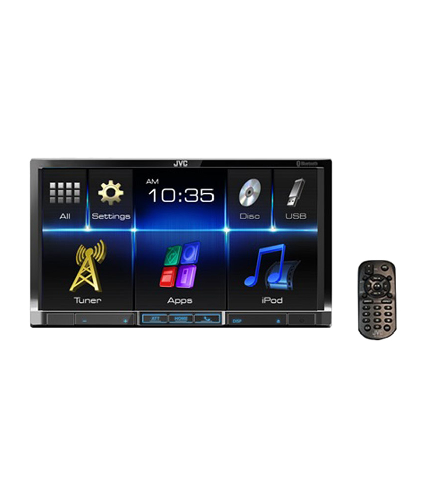 Jvc - Kw-v41bt - Double Din - Dvdcdusb Receiver With 7-inches Wvga Touch Panel Monitor